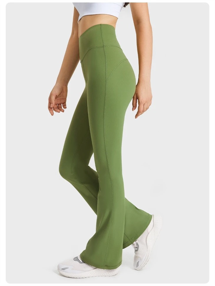 New Design Custom Logo Green Yoga Legging Pant For Sports New Design Custom Logo Green Yoga Legging Pant For Sports