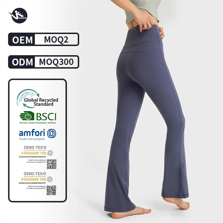 New Design Custom Logo Green Yoga Legging Pant For Sports New Design Custom Logo Green Yoga Legging Pant For Sports