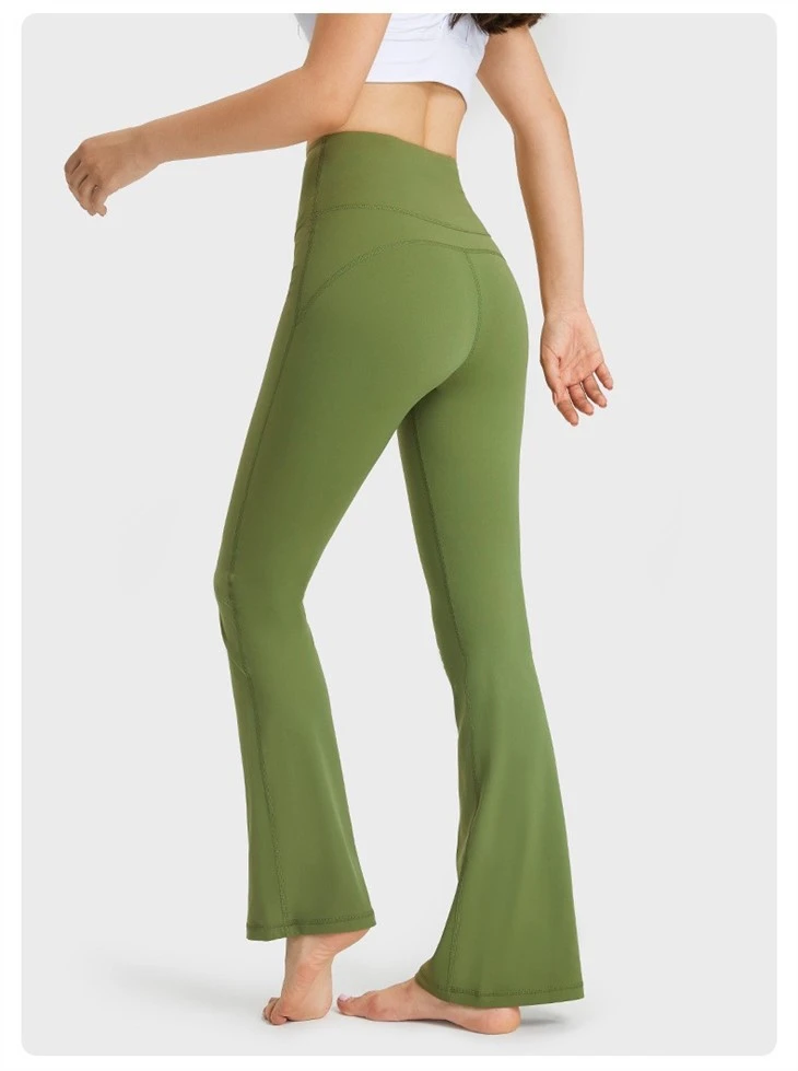 New Design Custom Logo Green Yoga Legging Pant For Sports New Design Custom Logo Green Yoga Legging Pant For Sports