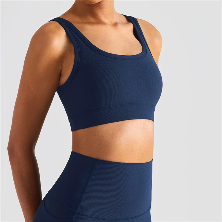 New Design Sport Soft Sleeveless Ribbed Crop Top For Women New Design Sport Soft Sleeveless Ribbed Crop Top For Women
