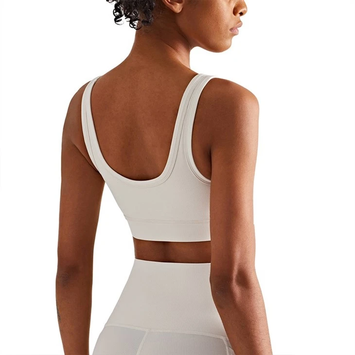 New Design Sport Soft Sleeveless Ribbed Crop Top For Women New Design Sport Soft Sleeveless Ribbed Crop Top For Women