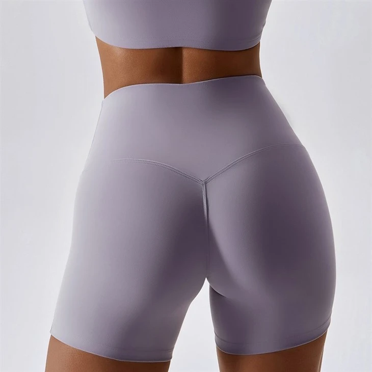 Oem Butt Lift Sport Workout High Waisted Two Piece Athletic Fitness Women Seamless Yoga Shorts Set Oem Butt Lift Sport Workout High Waisted Two Piece Athletic Fitness Women Seamless Yoga Shorts Set