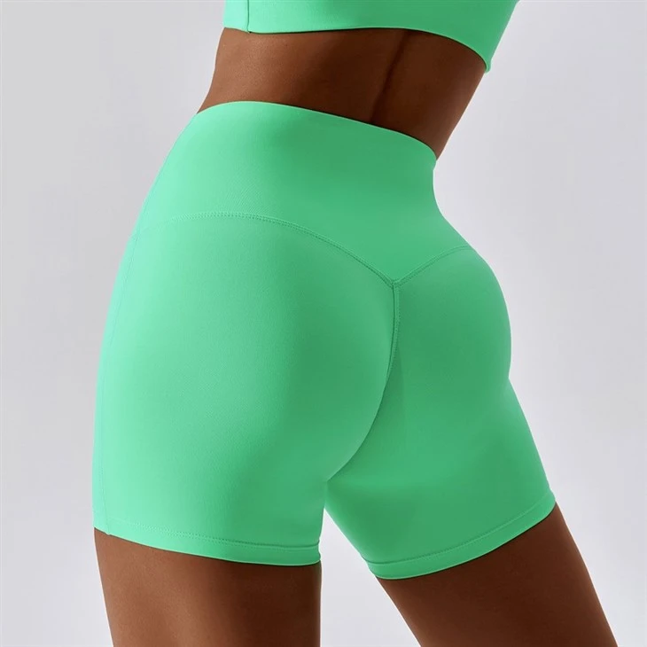 Oem Butt Lift Sport Workout High Waisted Two Piece Athletic Fitness Women Seamless Yoga Shorts Set Oem Butt Lift Sport Workout High Waisted Two Piece Athletic Fitness Women Seamless Yoga Shorts Set