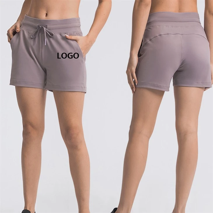 Premium Wholesale Custom Blank Ribbed Waist Pockets Short Pants Cotton Shorts For Women Premium Wholesale Custom Blank Ribbed Waist Pockets Short Pants Cotton Shorts For Women