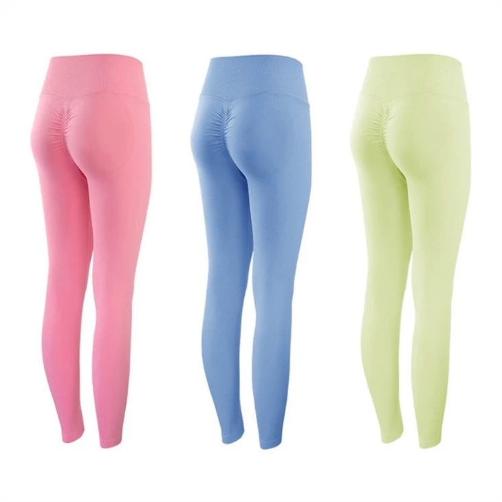 Seamless Knitted Hip Raising Moisture Wicking Sports Fitness Sexy Hip Showing Yoga Pants Seamless Knitted Hip Raising Moisture Wicking Sports Fitness Sexy Hip Showing Yoga Pants