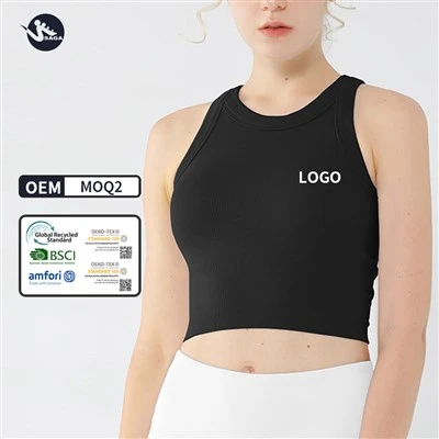 Cross Back Workout Yoga Tank Tops For Women