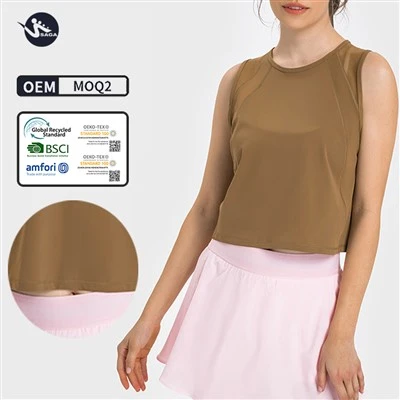 Custom Logo Loose Fit Crop Top Women