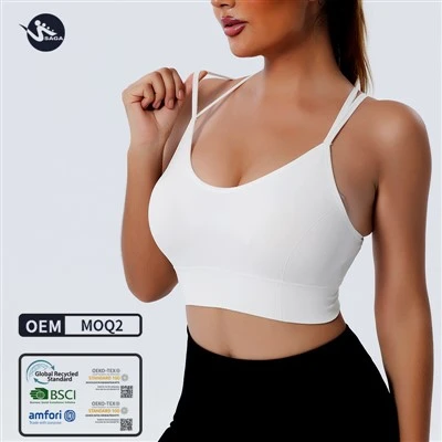 Designer Ladies Sexi Sport Bra Free Movement Yoga Top