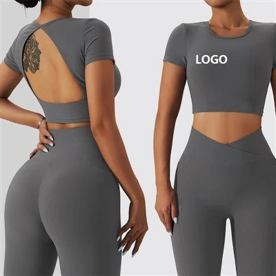New Design Slim Fit Sport Gym Tank Top For Women