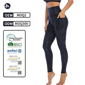 Oem Custom Nvgtn Knitted Tight Yoga Pants
