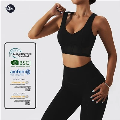 Sexy Yoga Underwear Fitness Sports Bra Crop Top