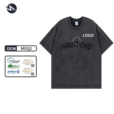 Wholesale Heavyweight Oversized Tshirt Men's Plus Size Man Hip Hop Clothing Graphic Mens Custom Tee Vintage T Shirts