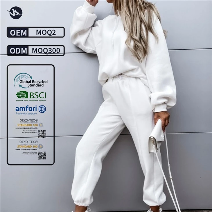 Sports Wear Hoodie And Pant Set Woman Joggers Sports Wear Hoodie And Pant Set Woman Joggers