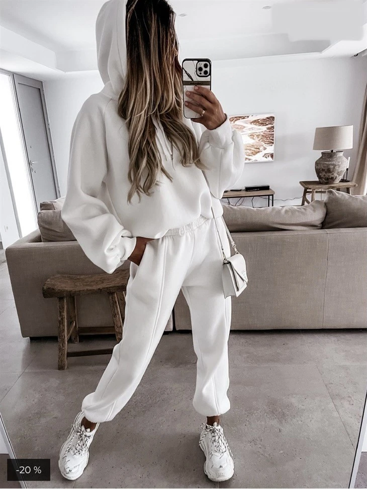 Sports Wear Hoodie And Pant Set Woman Joggers Sports Wear Hoodie And Pant Set Woman Joggers