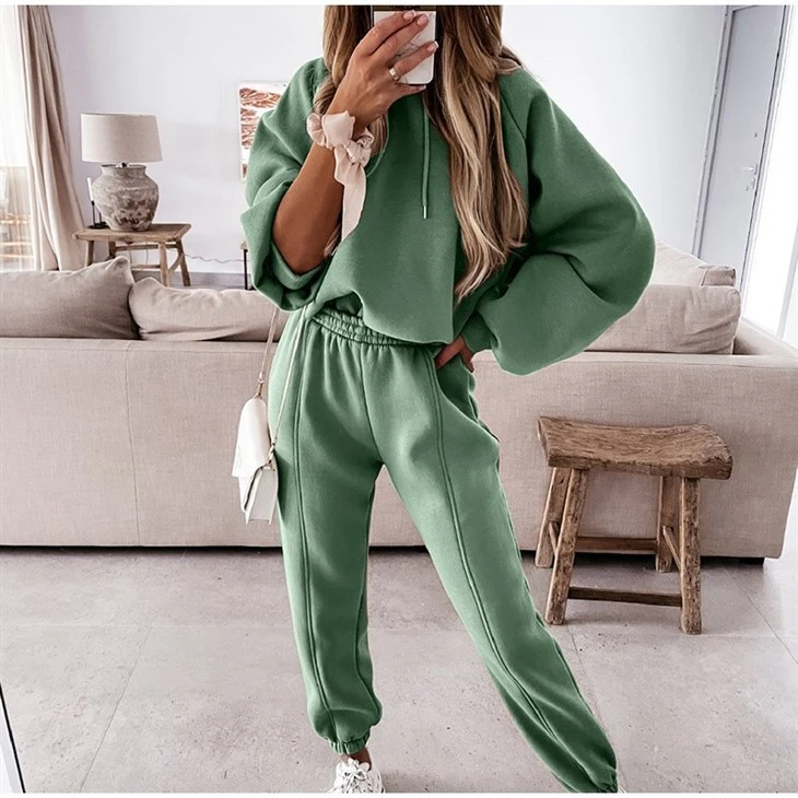 Sports Wear Hoodie And Pant Set Woman Joggers Sports Wear Hoodie And Pant Set Woman Joggers