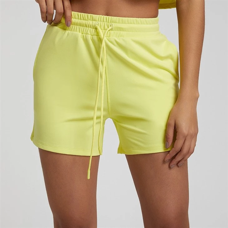 Summer New Arrival Custom Fitness French Terry Cotton Fabric Jogging Workout Drawstring Yoga Sport Dark Grey Biker Shorts Summer New Arrival Custom Fitness French Terry Cotton Fabric Jogging Workout Drawstring Yoga Sport Dark Grey Biker Shorts