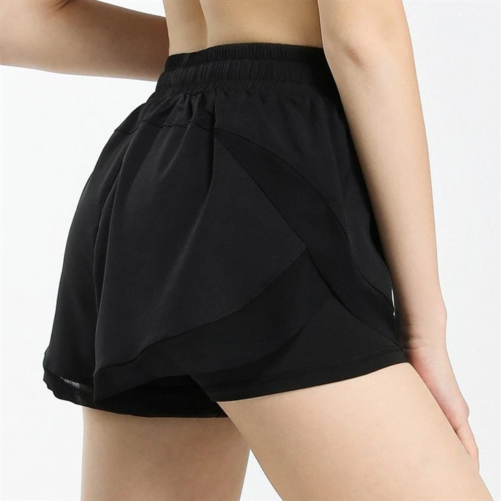Summer Sportswear Sweat Wicking Fitness Two In One Custom Gym Shorts Women Mesh Shorts Summer Sportswear Sweat Wicking Fitness Two In One Custom Gym Shorts Women Mesh Shorts