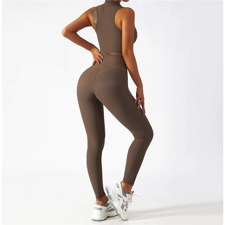 Wholesale Sport Suit Women Fitness High Quality Colorful Two Piece Long Sleeve Yoga Sets Wholesale Sport Suit Women Fitness High Quality Colorful Two Piece Long Sleeve Yoga Sets