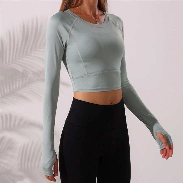 Women Long Sleeve T Shirt Women's Workout Clothing Women Long Sleeve T Shirt Women's Workout Clothing