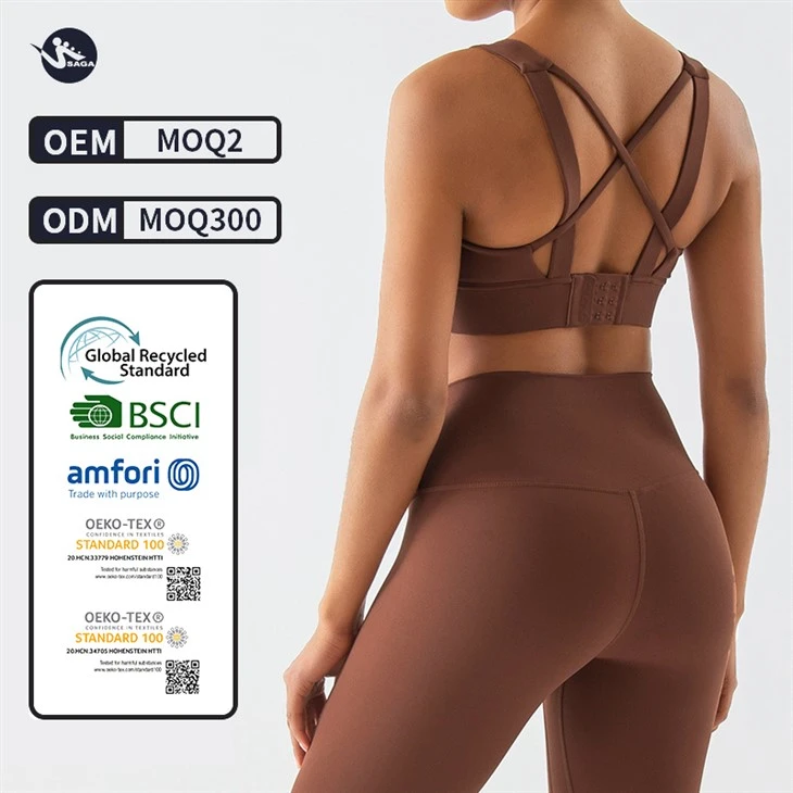 Workout Yoga Crop Tops Gym Sports Bra