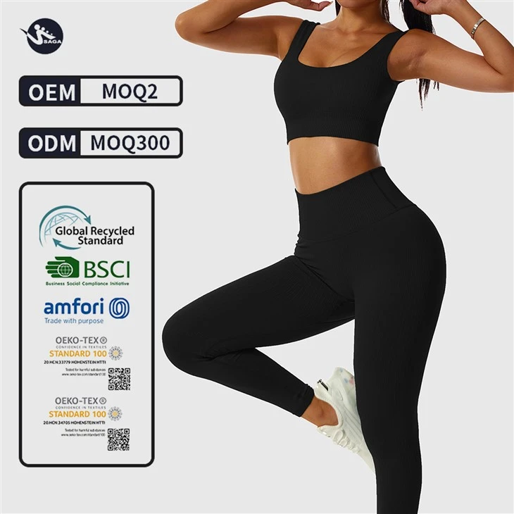 Yoga Gym Sport Suit 2pcs Work Out Clothing Yoga Gym Sport Suit 2pcs Work Out Clothing