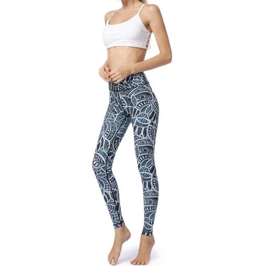 Wholesale new fashion sublimation full printed yoga pants
