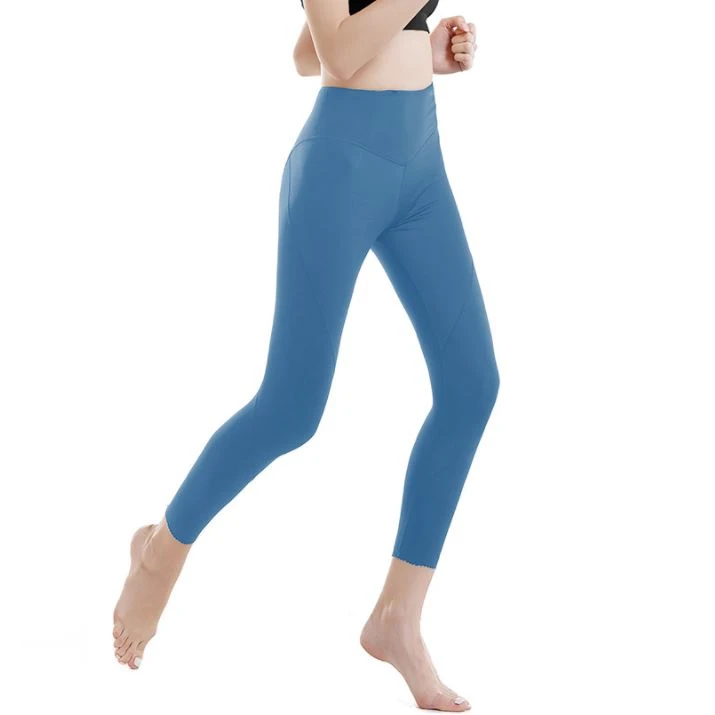 Ladies Stretchy Gradient Seamless Gym Leggings