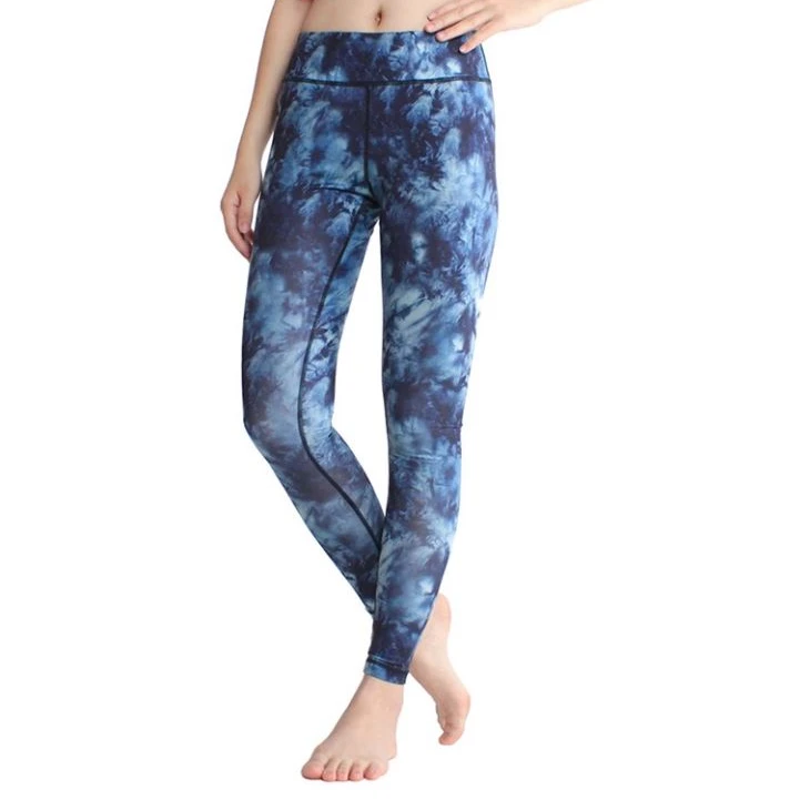 Printed Pocket Yoga Leggings Pants